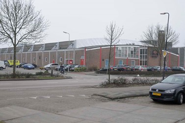 <p>De voormalige NIVOSCH schoenenfabriek, Julianaweg 202, gebouwd in 1960. </p>
